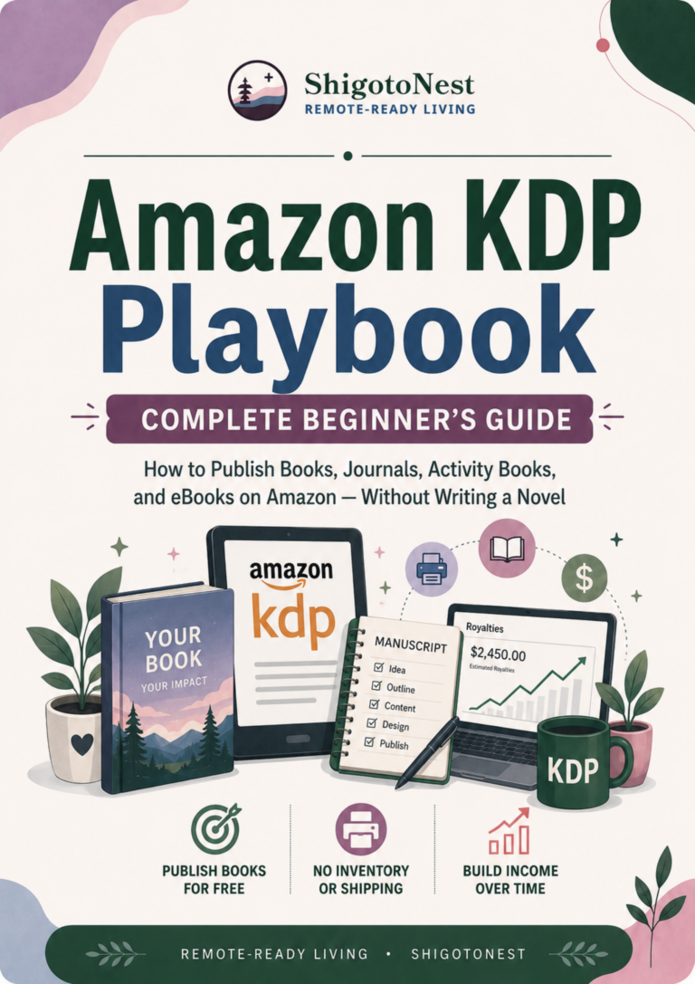 Amazon KDP Playbook cover