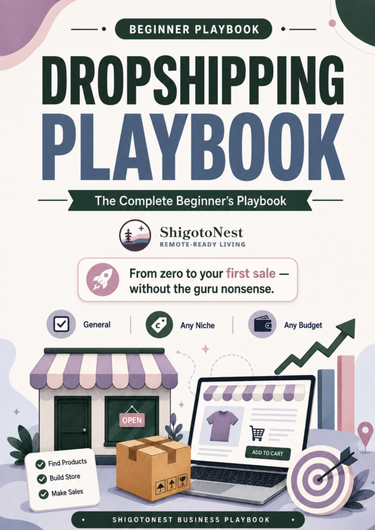 Dropshipping Playbook cover