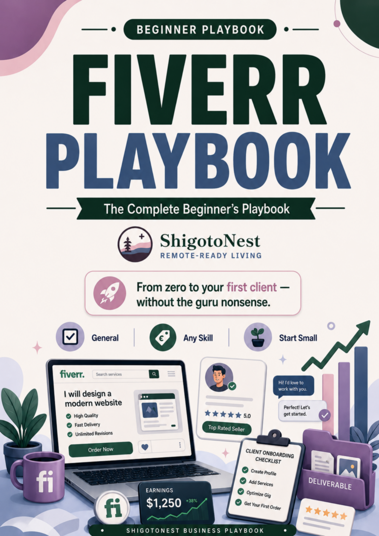 Fiverr Playbook cover
