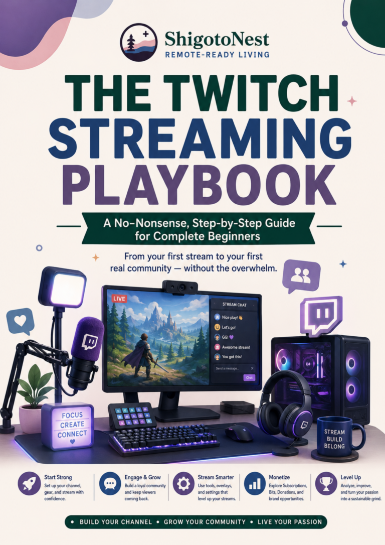 Twitch Streaming Playbook cover